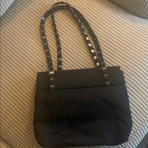 Authentic black Salvatore Ferragamo shoulder bag